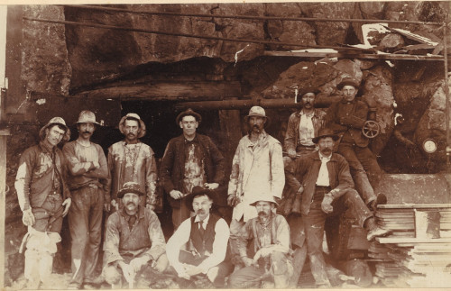 old miners in creede